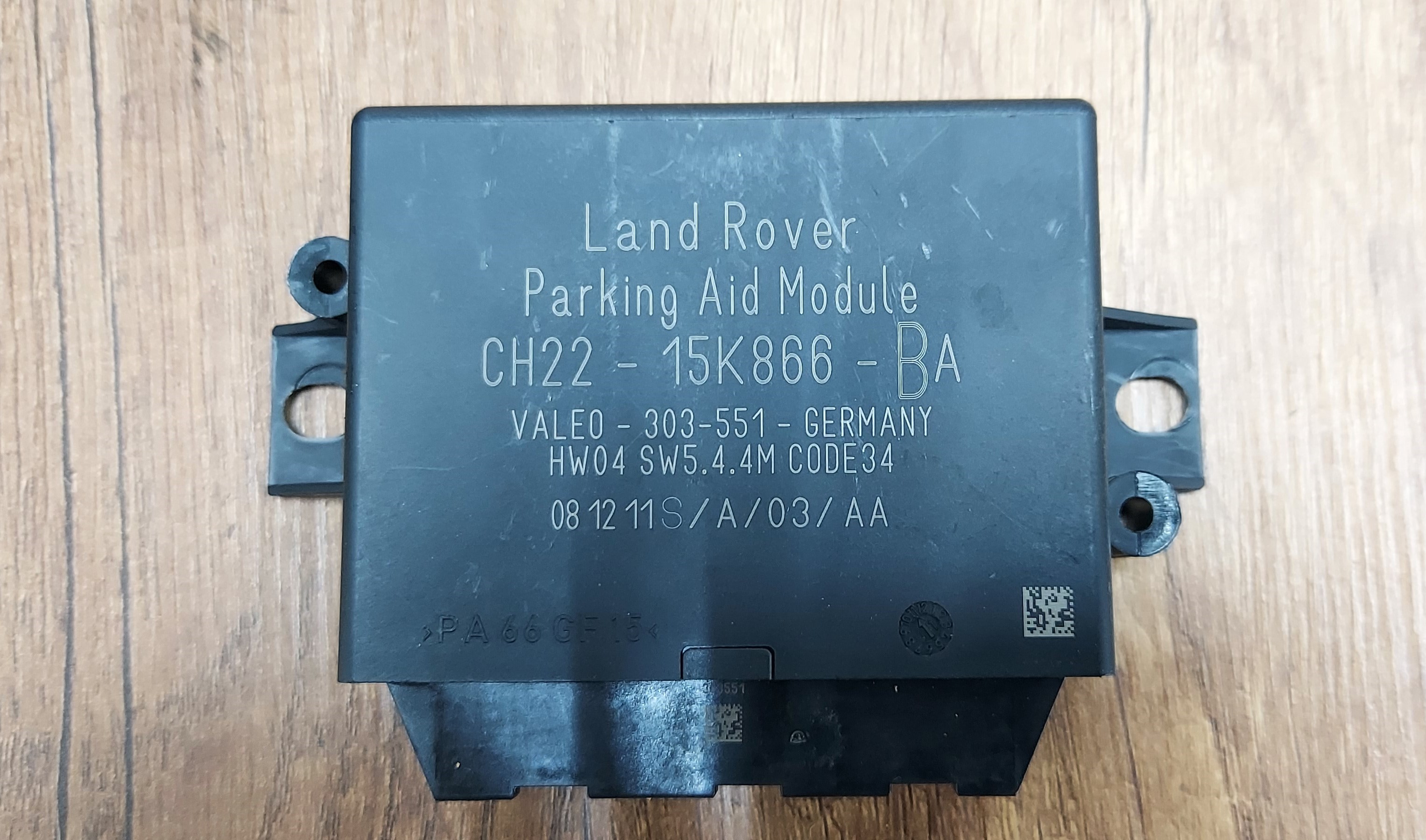 09-13 RANGE ROVER SPORT L320 PDC PARKING ASSIST DISTANCE CONTROL MODULE / #B004 