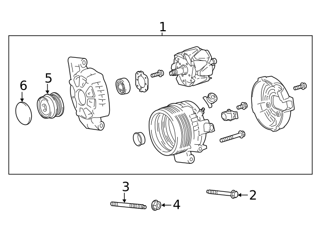 Alternator - Toyota (27060-F0010)