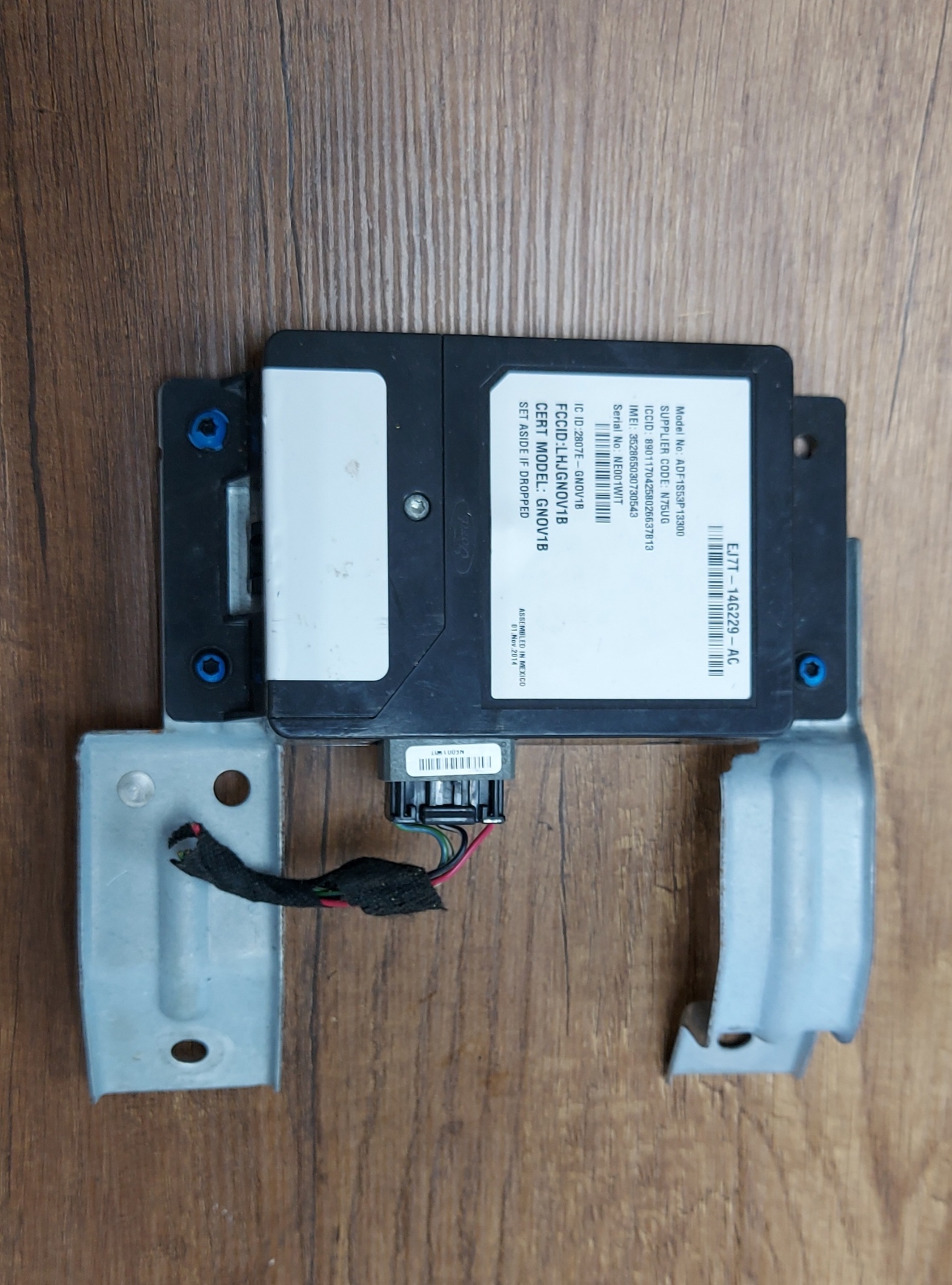 2015 Lincoln MKZ Telematics Control Module / #B003