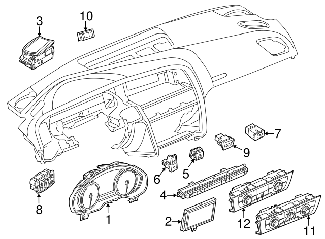 Combination.Inst - Audi (4G8-920-983-EU)