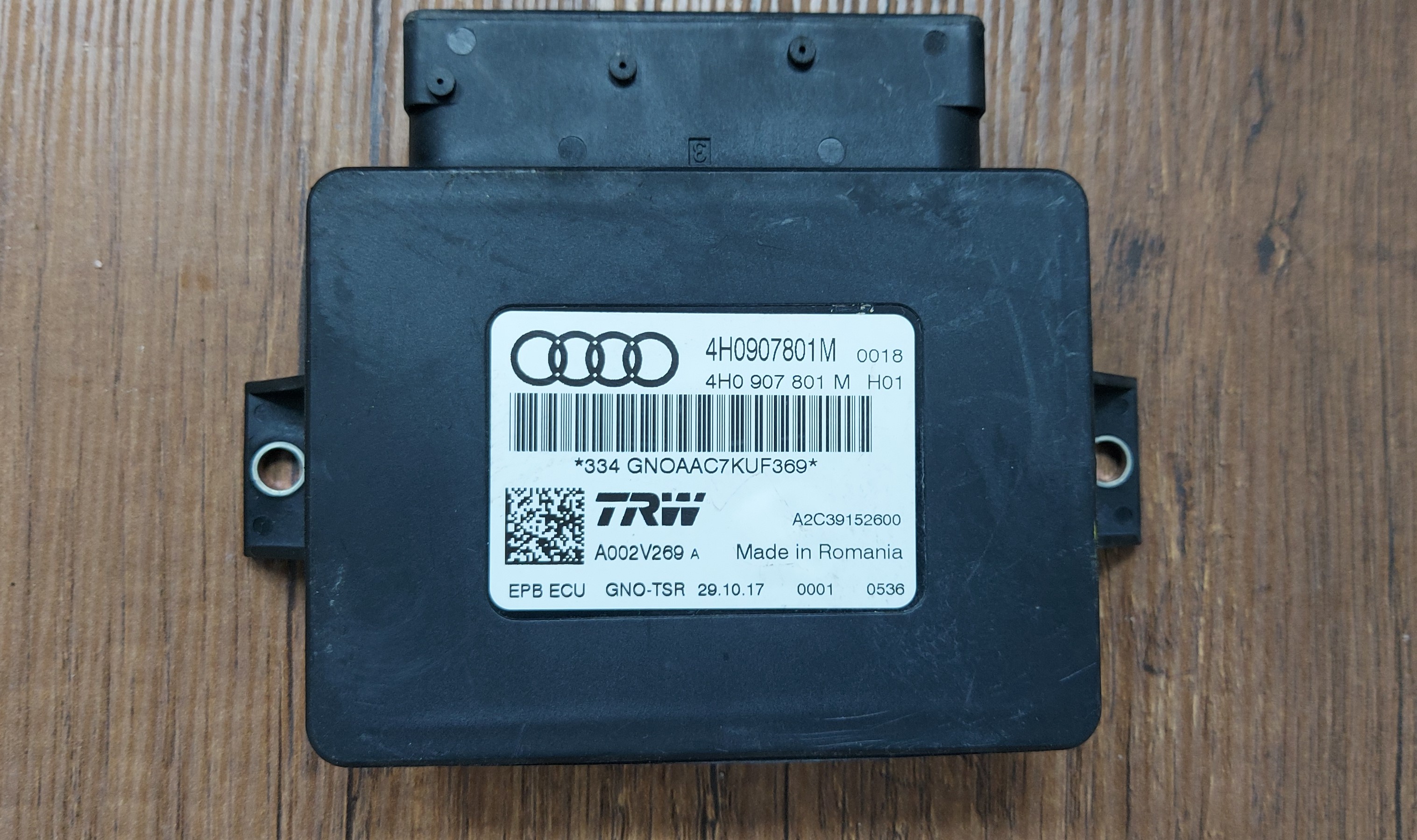 16-18 Control Unit - Audi A6 A8 A7 S6 S8 S7 (4H0-907-801-M) / #B002