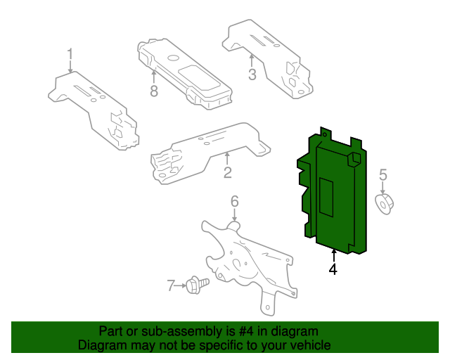 Control Module - Mercedes-Benz E / C (172-900-62-06) /#B003 