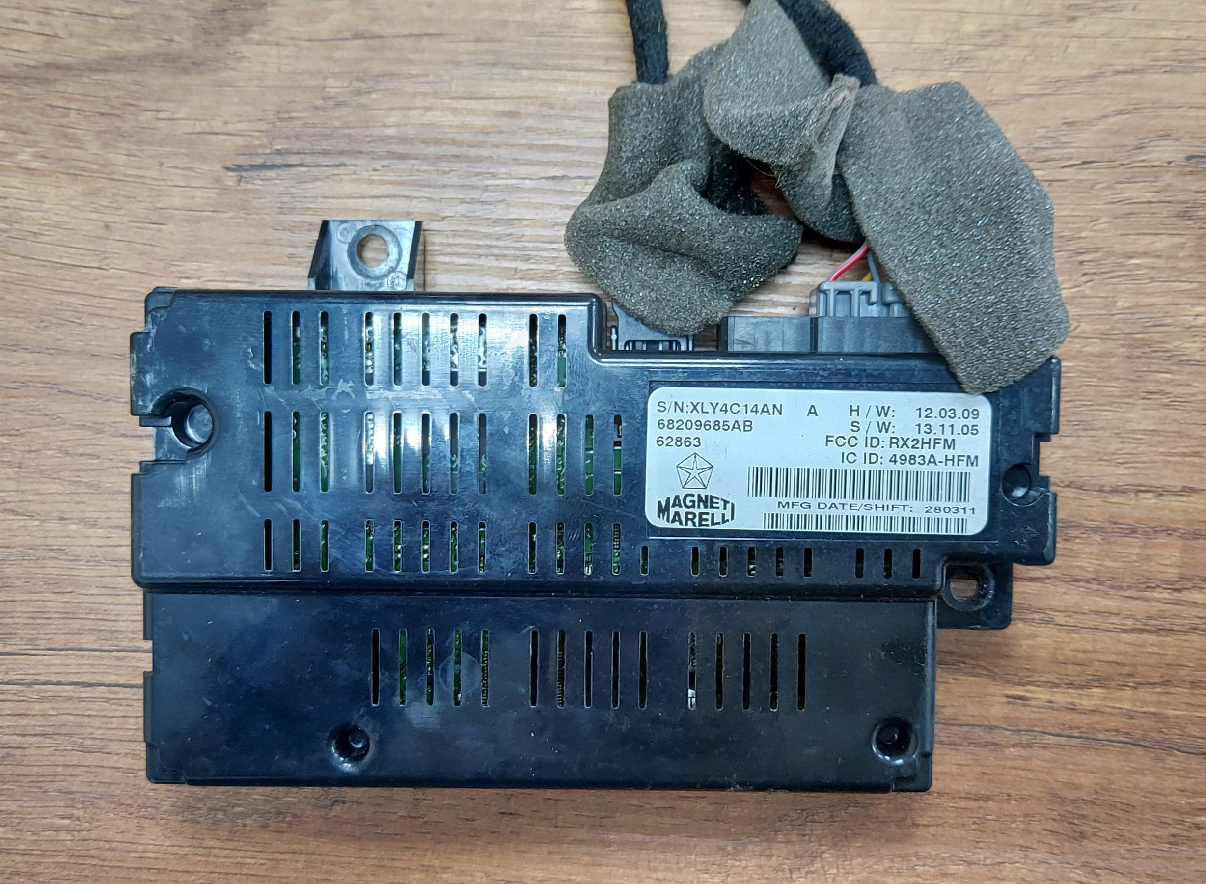 14-17 MASERATI GHIBLI S Q4 TELEMATIC COMMUNICATION CONTROL MODULE UNIT / #B005