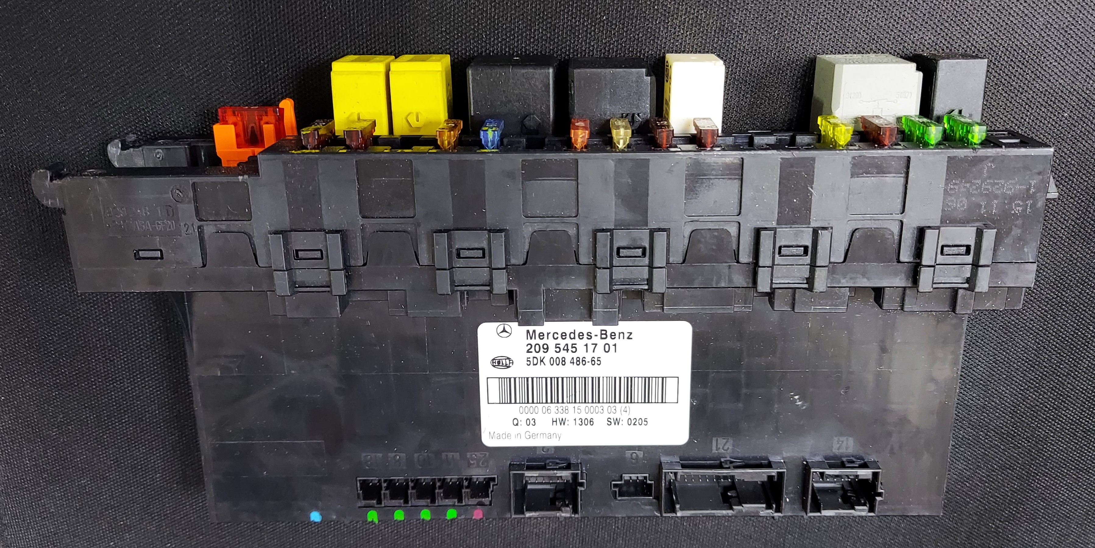 03-09 Body Control Module SAM - Mercedes-Benz CLK (209-545-17-01) / #B004