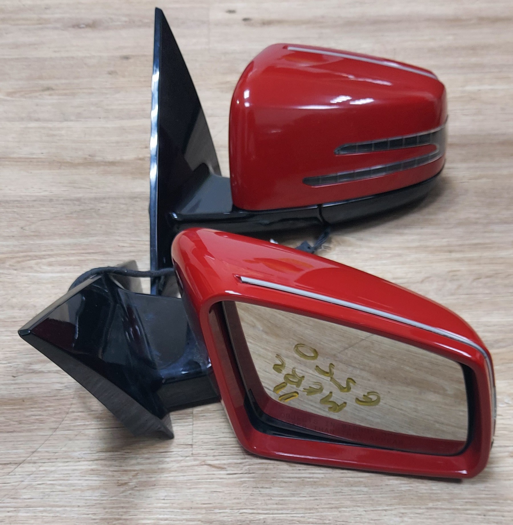 11-15 RED Passenger RIGHT SIDE MIRROR FOR MERCEDES C-Class / #U502