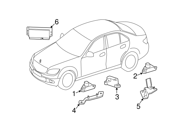 Module - Mercedes-Benz E / SLK (204-900-64-13) / #B003