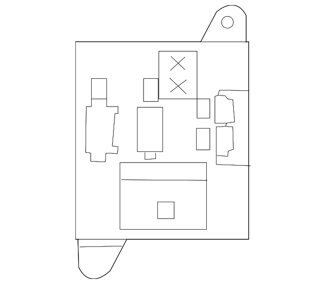 07-08 Control Unit - Mercedes-Benz CLS (2115455332) / #B004 