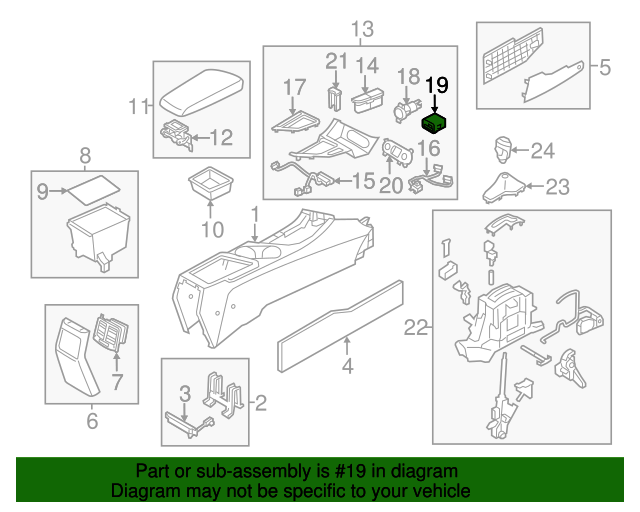 Auxiliary Jack - Kia (96120-2T650) - #U204