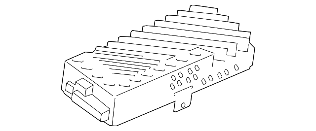 12-18 Radio Amplifier - BMW 3 Series (65-12-9-375-054) - #U305