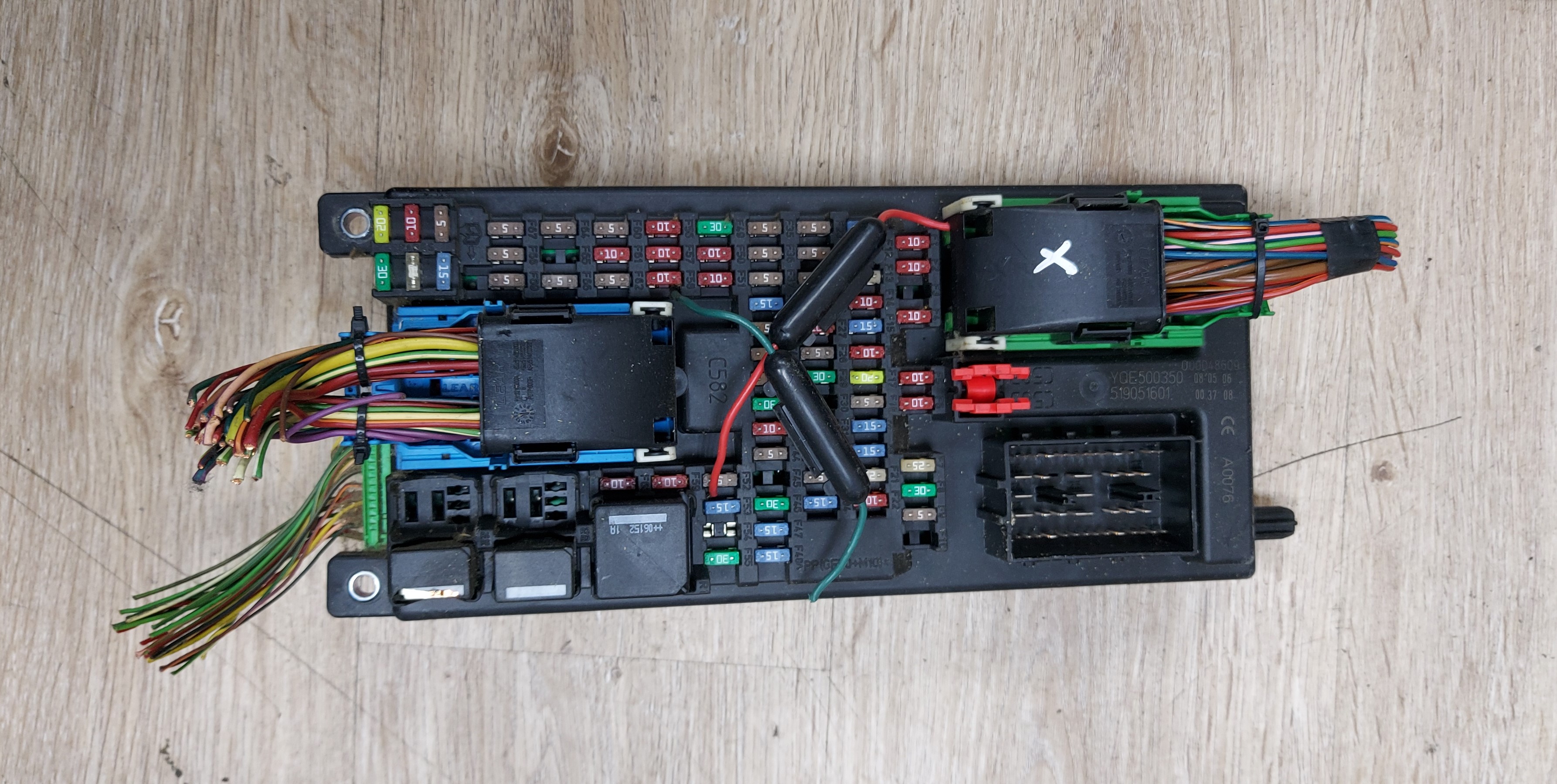 07-10 Range Rover L322 Facelift Vogue Fuse Box Junction Box / #B004 