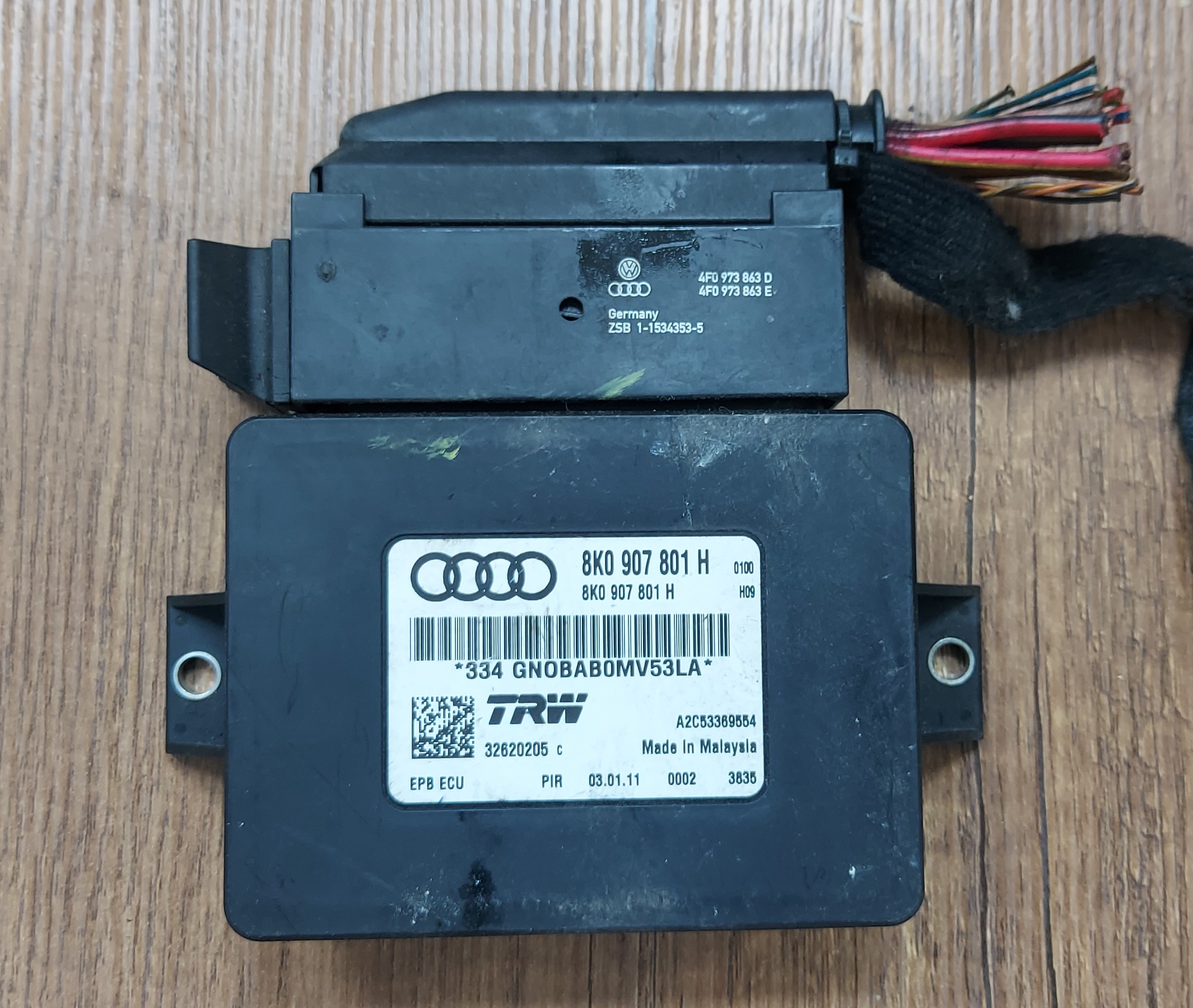 08-17 Parking Brake Control Module - Audi (8K0-907-801-H) / #B002